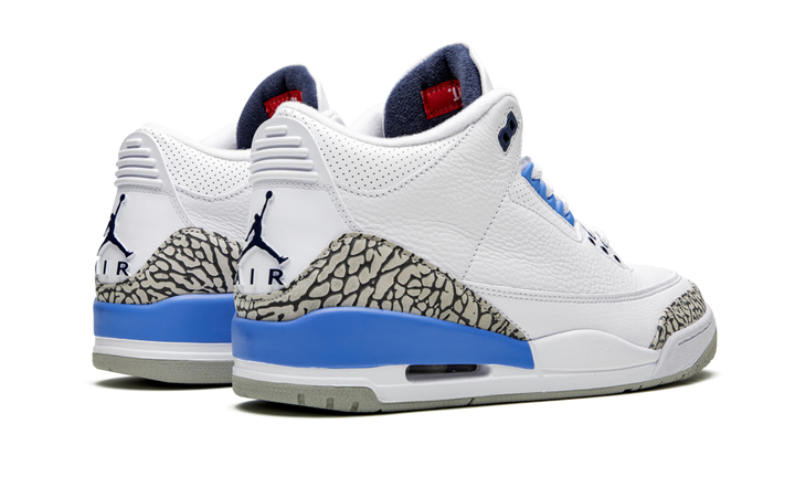 AIR JORDAN 3 UNC WHITE
