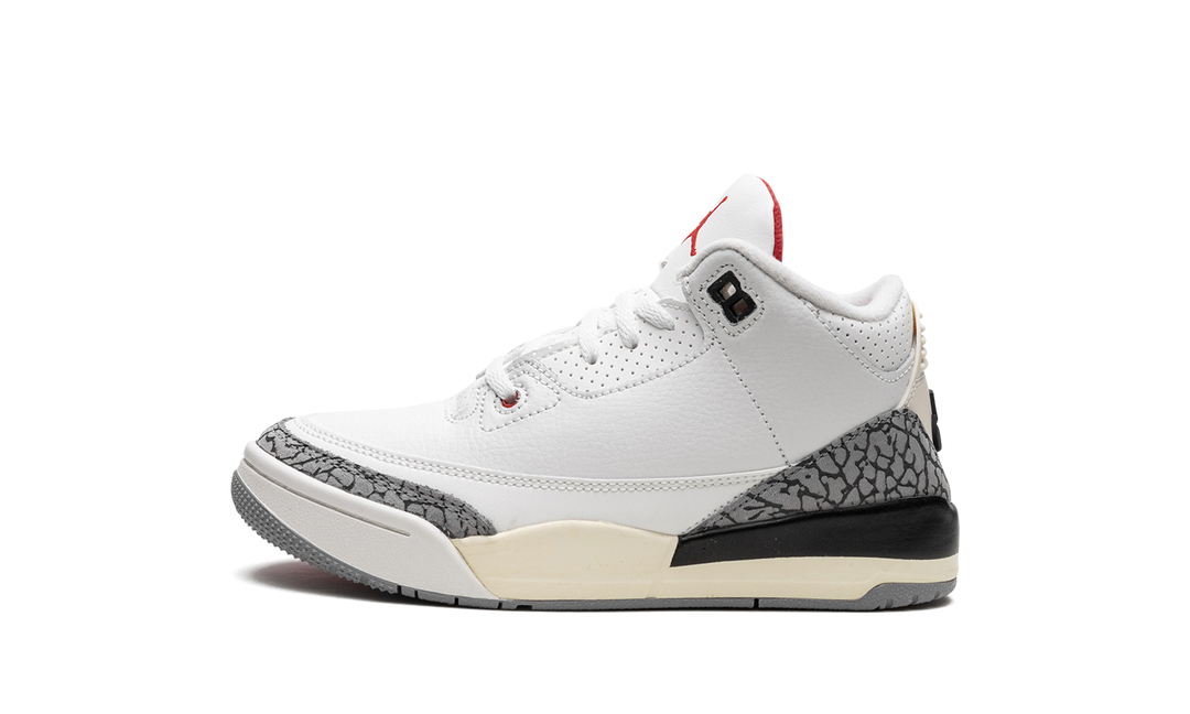 AIR JORDAN 3 WHITE CEMENT REIMAGINED PS