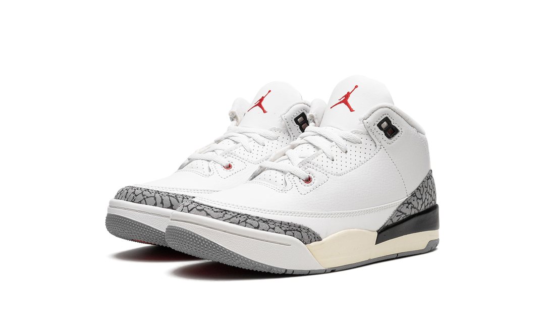 AIR JORDAN 3 WHITE CEMENT REIMAGINED PS