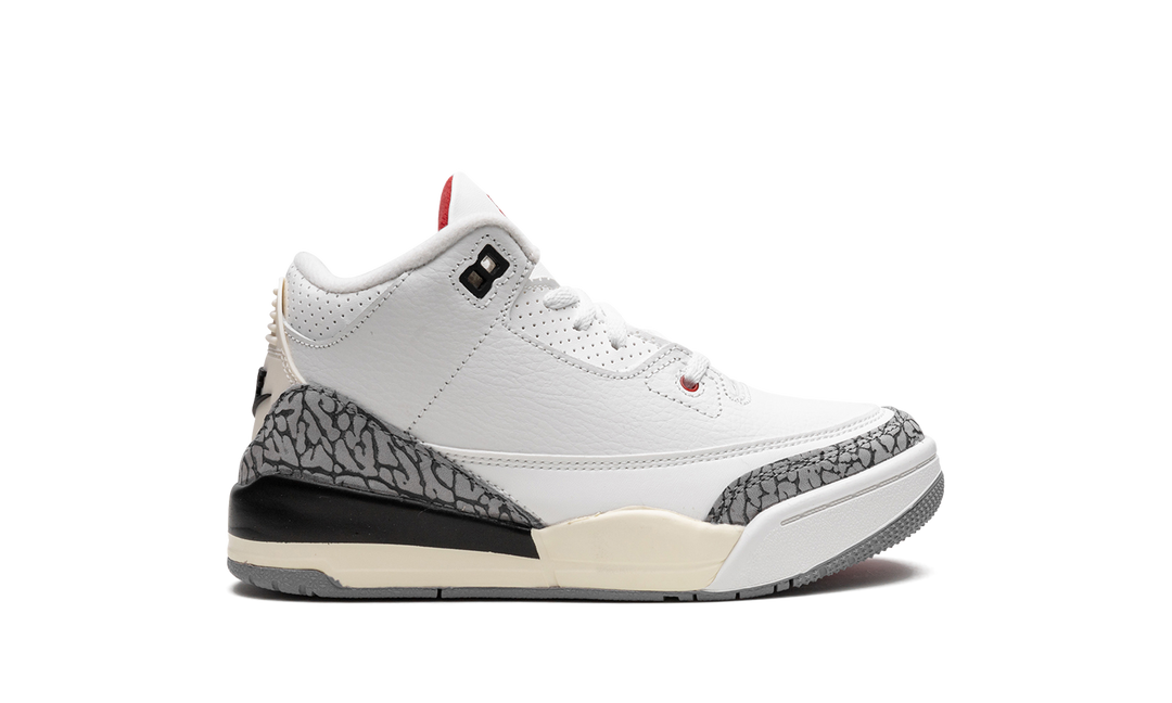 AIR JORDAN 3 WHITE CEMENT REIMAGINED PS