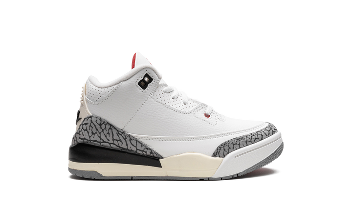 AIR JORDAN 3 WHITE CEMENT REIMAGINED PS
