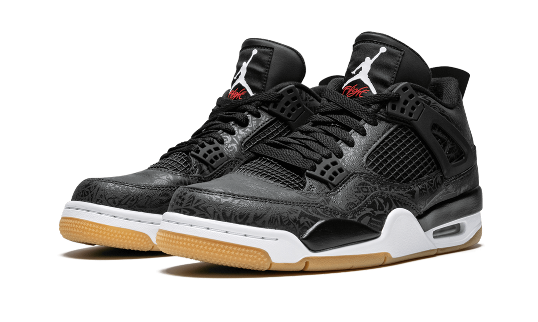 AIR JORDAN 4 BLACK LASER