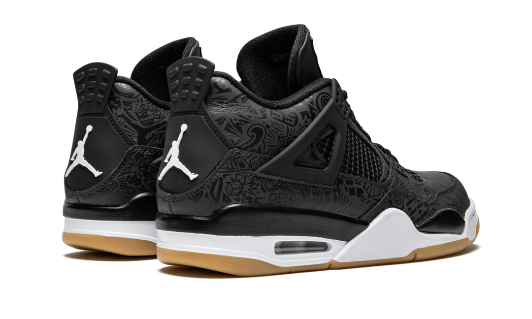 AIR JORDAN 4 BLACK LASER