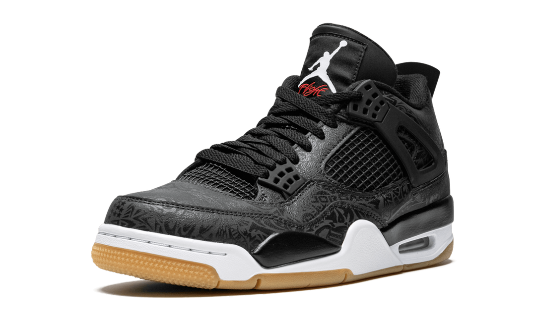 AIR JORDAN 4 BLACK LASER