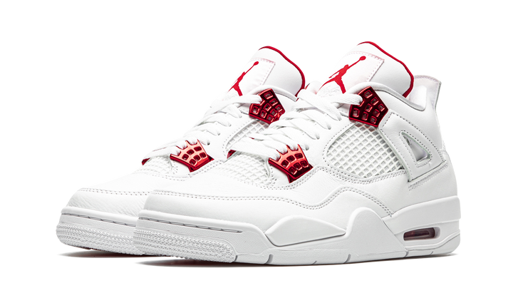 AIR JORDAN 4 METALLIC PACK WHITE RED