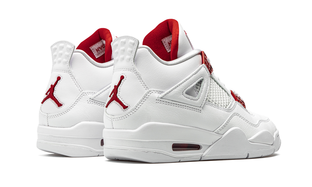 AIR JORDAN 4 METALLIC PACK WHITE RED