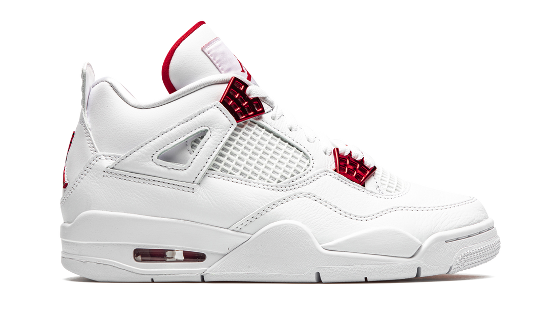 AIR JORDAN 4 METALLIC PACK WHITE RED