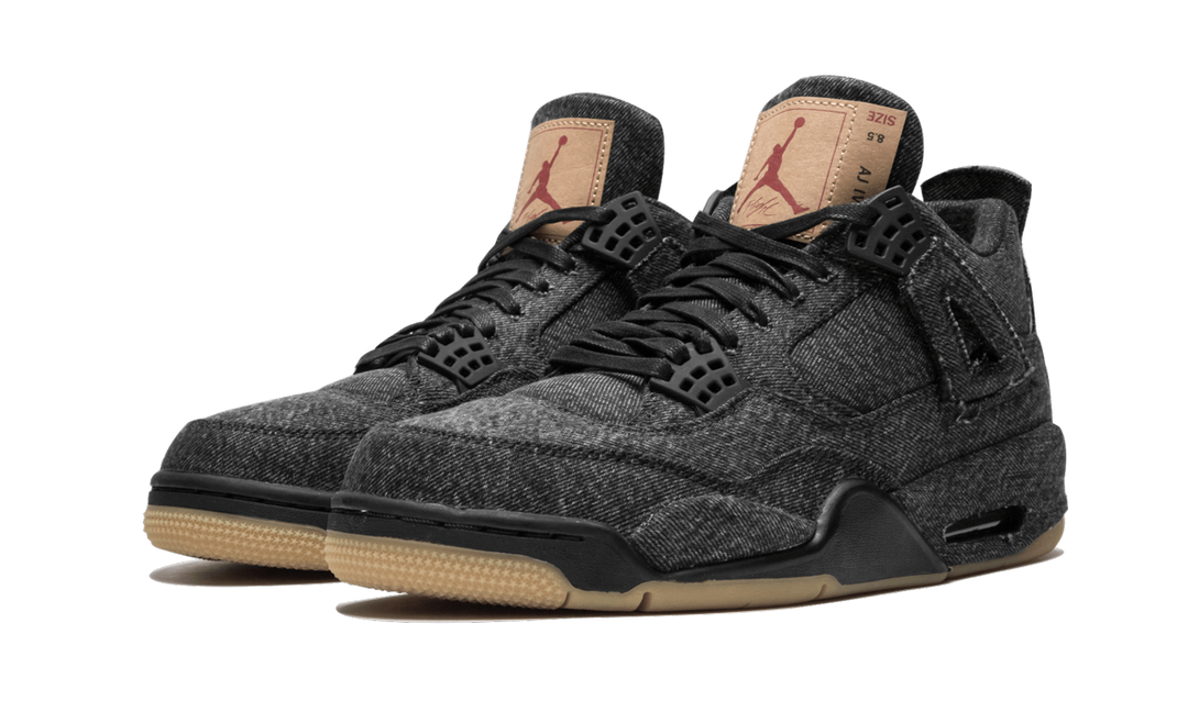 AIR JORDAN 4 RETRO BLACK DENIM X LEVI&
