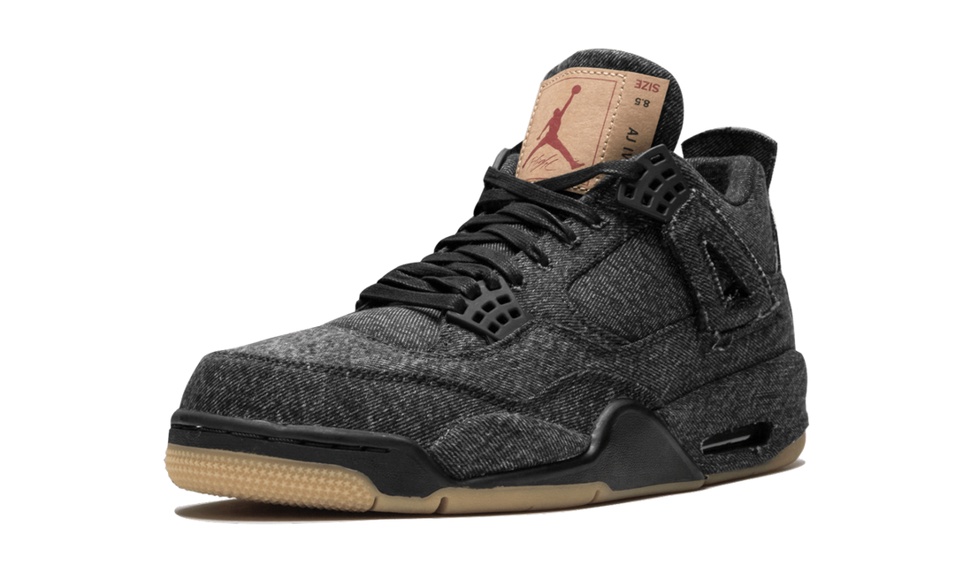 AIR JORDAN 4 RETRO BLACK DENIM X LEVI&