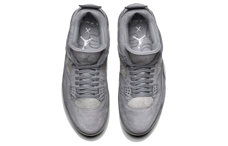AIR JORDAN 4 RETRO COOL GREY X KAWS