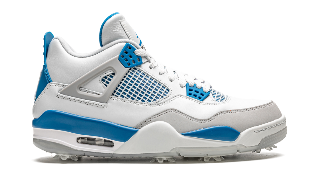 AIR JORDAN 4 RETRO GOLF MILITARY BLUE