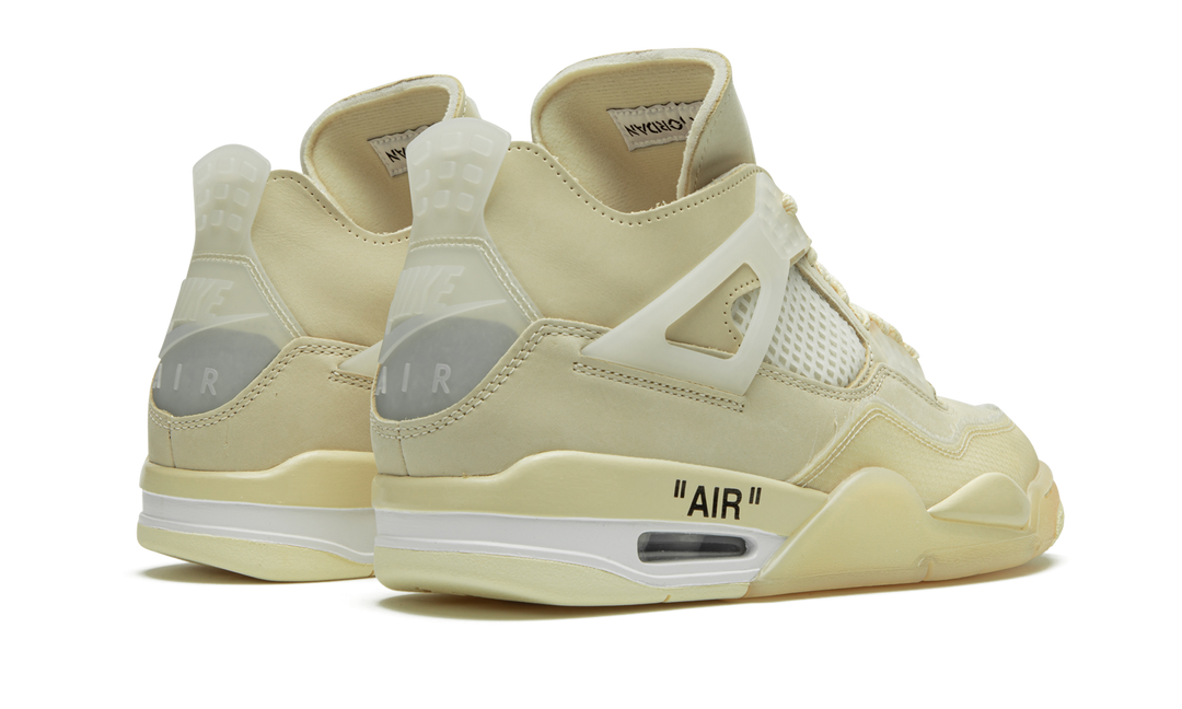 AIR JORDAN 4 RETRO OFF-WHITE SAIL WOMENS