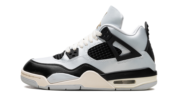 AIR JORDAN 4 RETRO PLATINUM GOLD GS