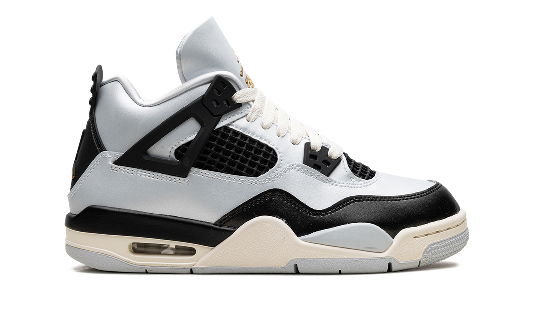 AIR JORDAN 4 RETRO PLATINUM GOLD GS