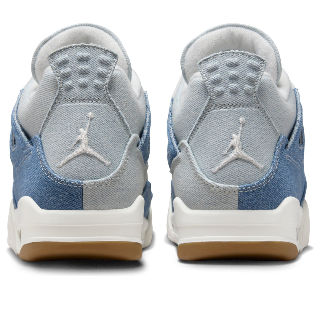 AIR JORDAN 4 RETRO TEX DENIM WORN BLUE WOMENS