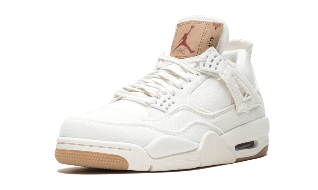 AIR JORDAN 4 RETRO WHITE DENIM X LEVI&