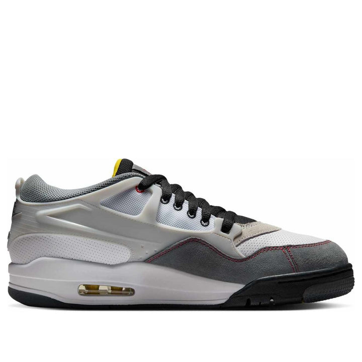 AIR JORDAN 4 RM PREMIUM WHITE BLACK SMOKE GREY FIRE RED