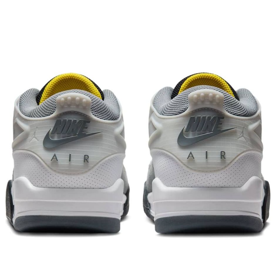 AIR JORDAN 4 RM PREMIUM WHITE BLACK SMOKE GREY FIRE RED