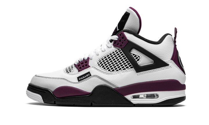 AIR JORDAN 4 X PSG WHITE NEUTRAL GREY BORDEAUX