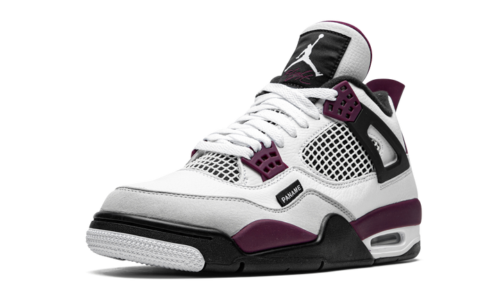AIR JORDAN 4 X PSG WHITE NEUTRAL GREY BORDEAUX