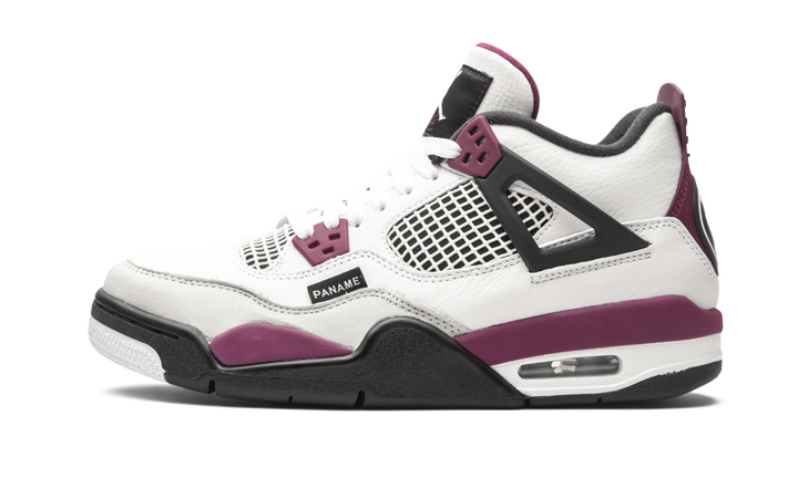 AIR JORDAN 4 X PSG WHITE NEUTRAL GREY BORDEAUX GS