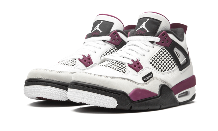 AIR JORDAN 4 X PSG WHITE NEUTRAL GREY BORDEAUX GS