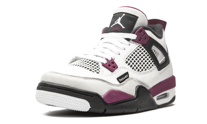 AIR JORDAN 4 X PSG WHITE NEUTRAL GREY BORDEAUX GS