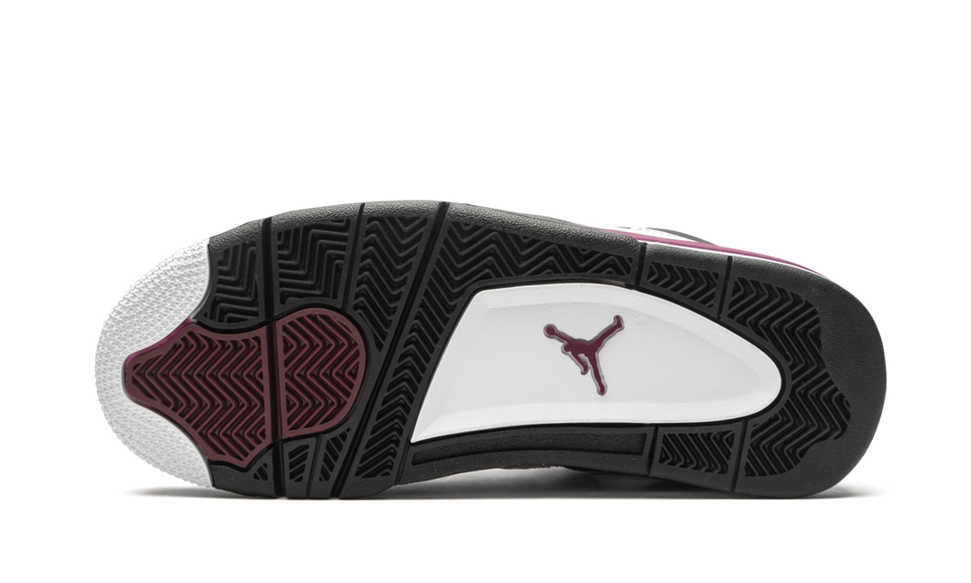 AIR JORDAN 4 X PSG WHITE NEUTRAL GREY BORDEAUX GS