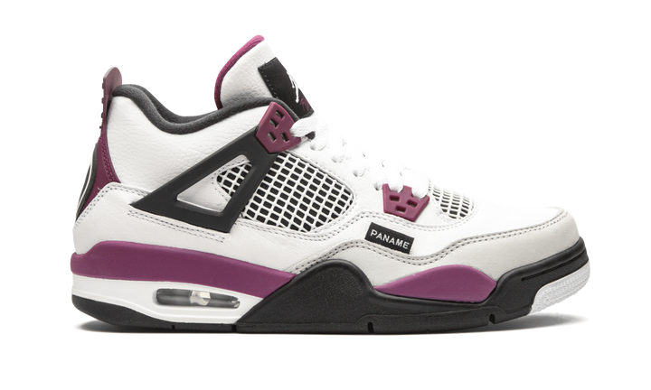 AIR JORDAN 4 X PSG WHITE NEUTRAL GREY BORDEAUX GS