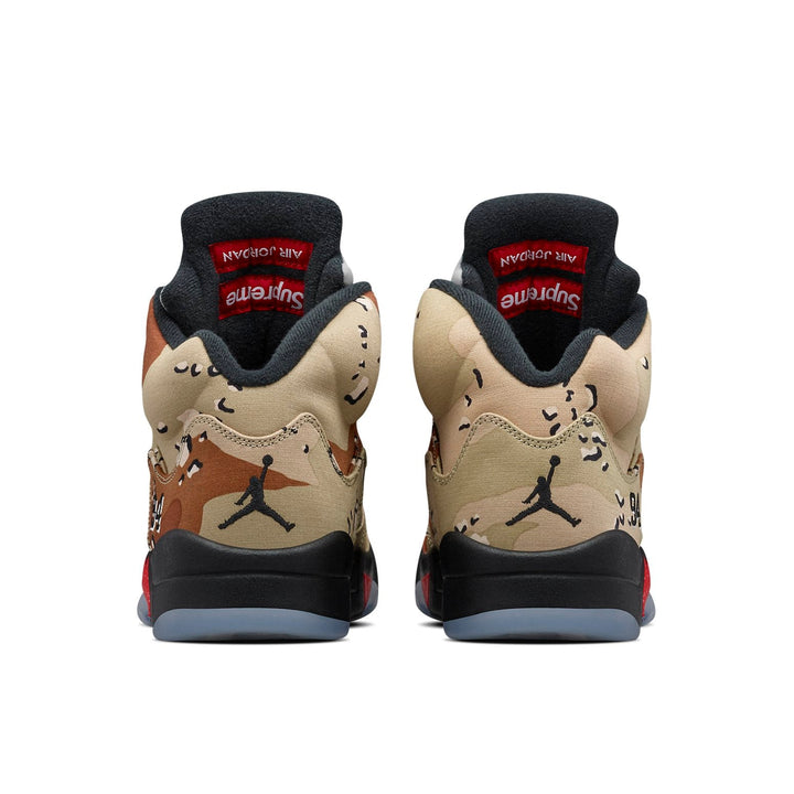 AIR JORDAN 5 RETRO DESERT CAMO X SUPREME