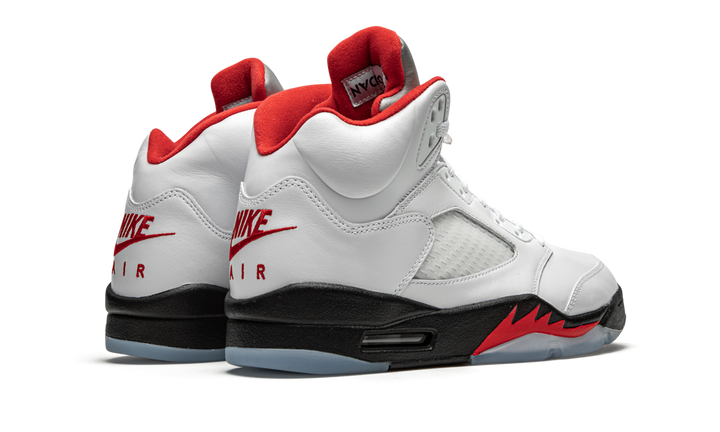 AIR JORDAN 5 RETRO FIRE RED SILVER TONGUE
