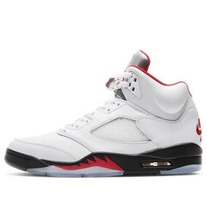 AIR JORDAN 5 RETRO FIRE RED SILVER TONGUE