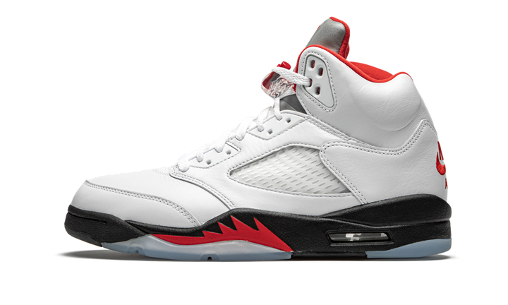 AIR JORDAN 5 RETRO FIRE RED SILVER TONGUE