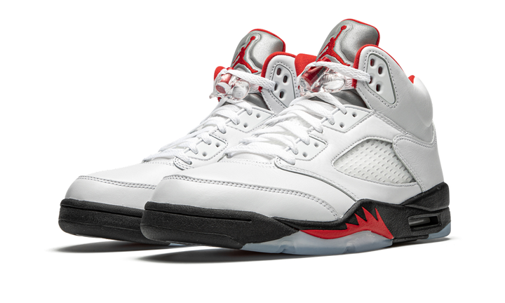 AIR JORDAN 5 RETRO FIRE RED SILVER TONGUE