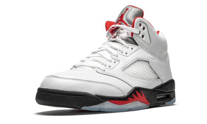 AIR JORDAN 5 RETRO FIRE RED SILVER TONGUE