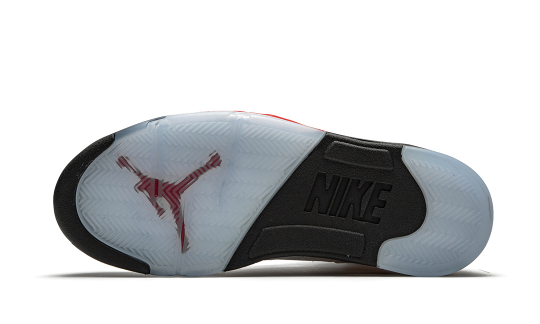 AIR JORDAN 5 RETRO FIRE RED SILVER TONGUE