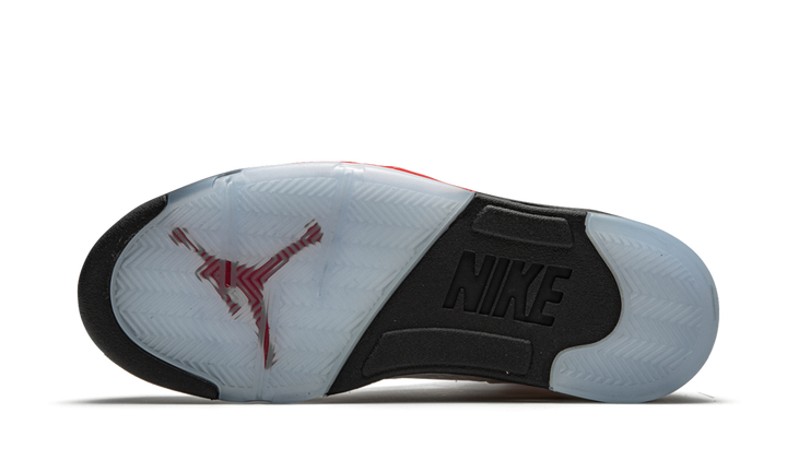 AIR JORDAN 5 RETRO FIRE RED SILVER TONGUE