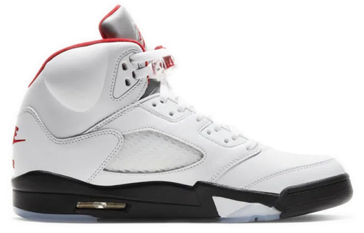 AIR JORDAN 5 RETRO FIRE RED SILVER TONGUE