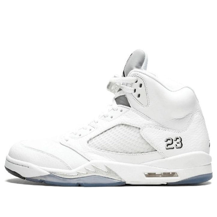 AIR JORDAN 5 RETRO WHITE METALLIC 2015