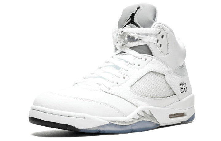 AIR JORDAN 5 RETRO WHITE METALLIC 2015