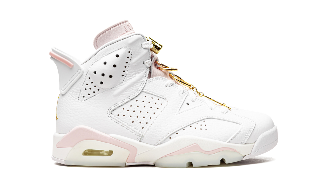 AIR JORDAN 6 RETRO GOLD HOOPS WOMENS