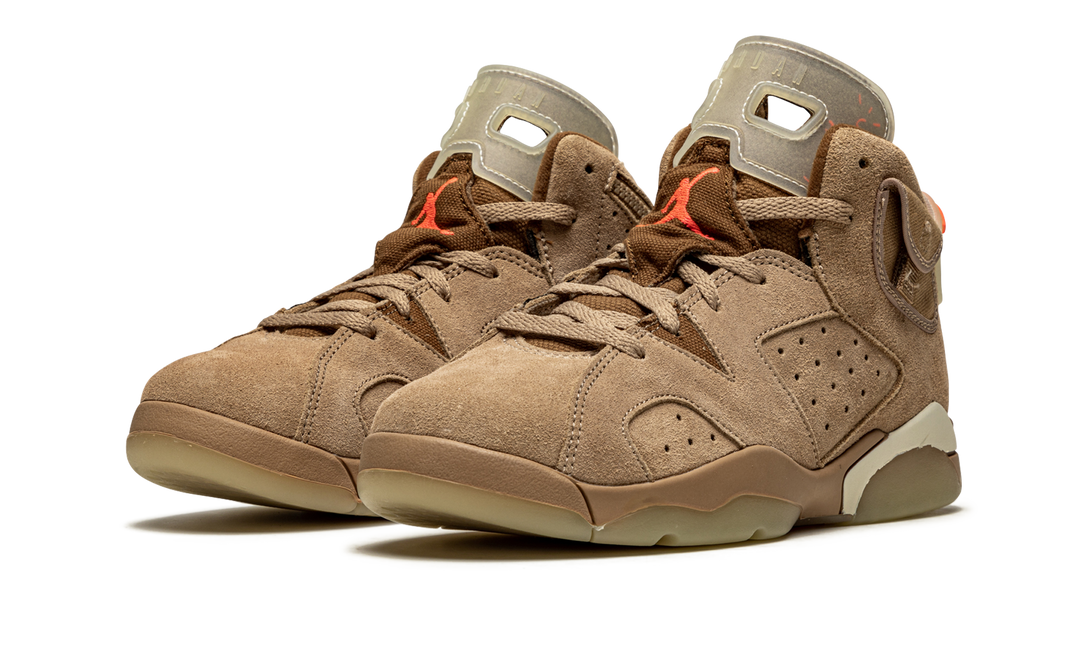 AIR JORDAN 6 RETRO TRAVIS SCOTT BRITISH KHAKI PS
