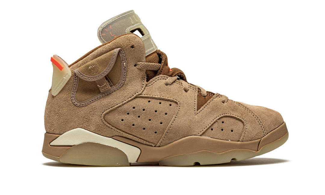 AIR JORDAN 6 RETRO TRAVIS SCOTT BRITISH KHAKI PS