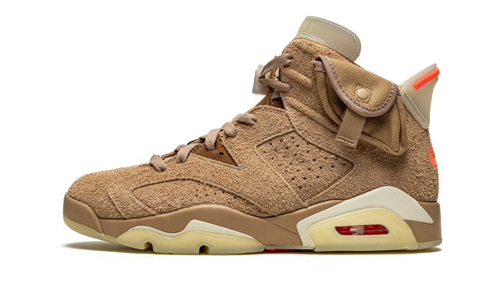 AIR JORDAN 6 RETRO X TRAVIS SCOTT BRITISH KHAKI