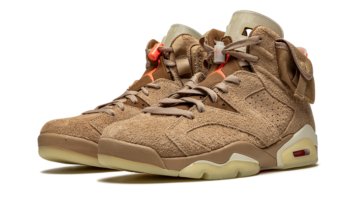 AIR JORDAN 6 RETRO X TRAVIS SCOTT BRITISH KHAKI