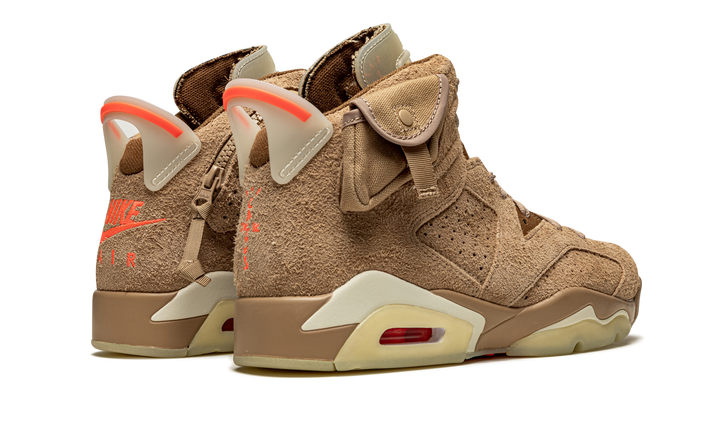 AIR JORDAN 6 RETRO X TRAVIS SCOTT BRITISH KHAKI
