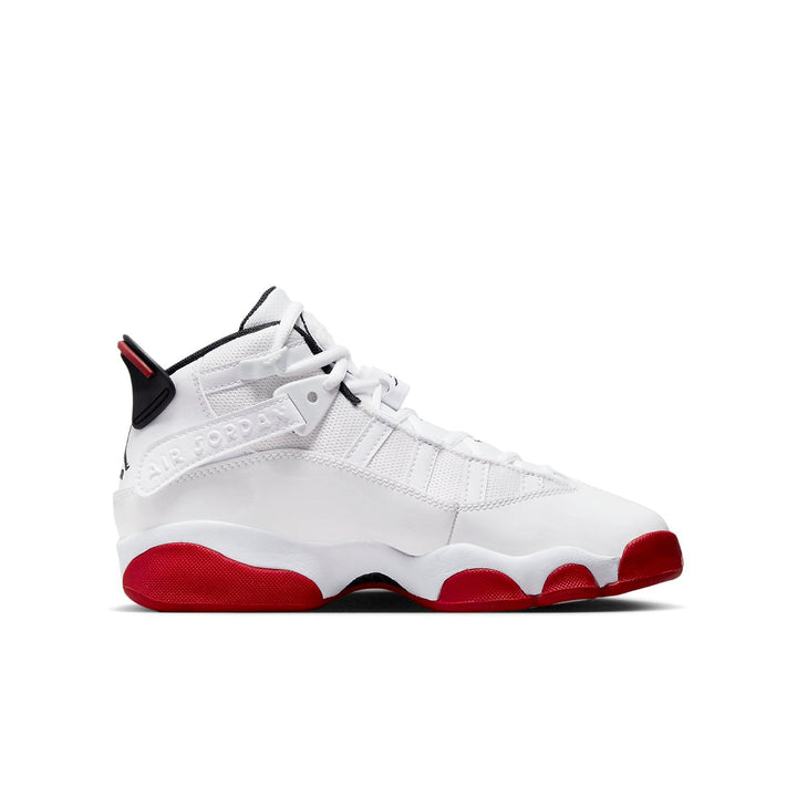 AIR JORDAN 6 RINGS WHITE UNIVERSITY RED GS