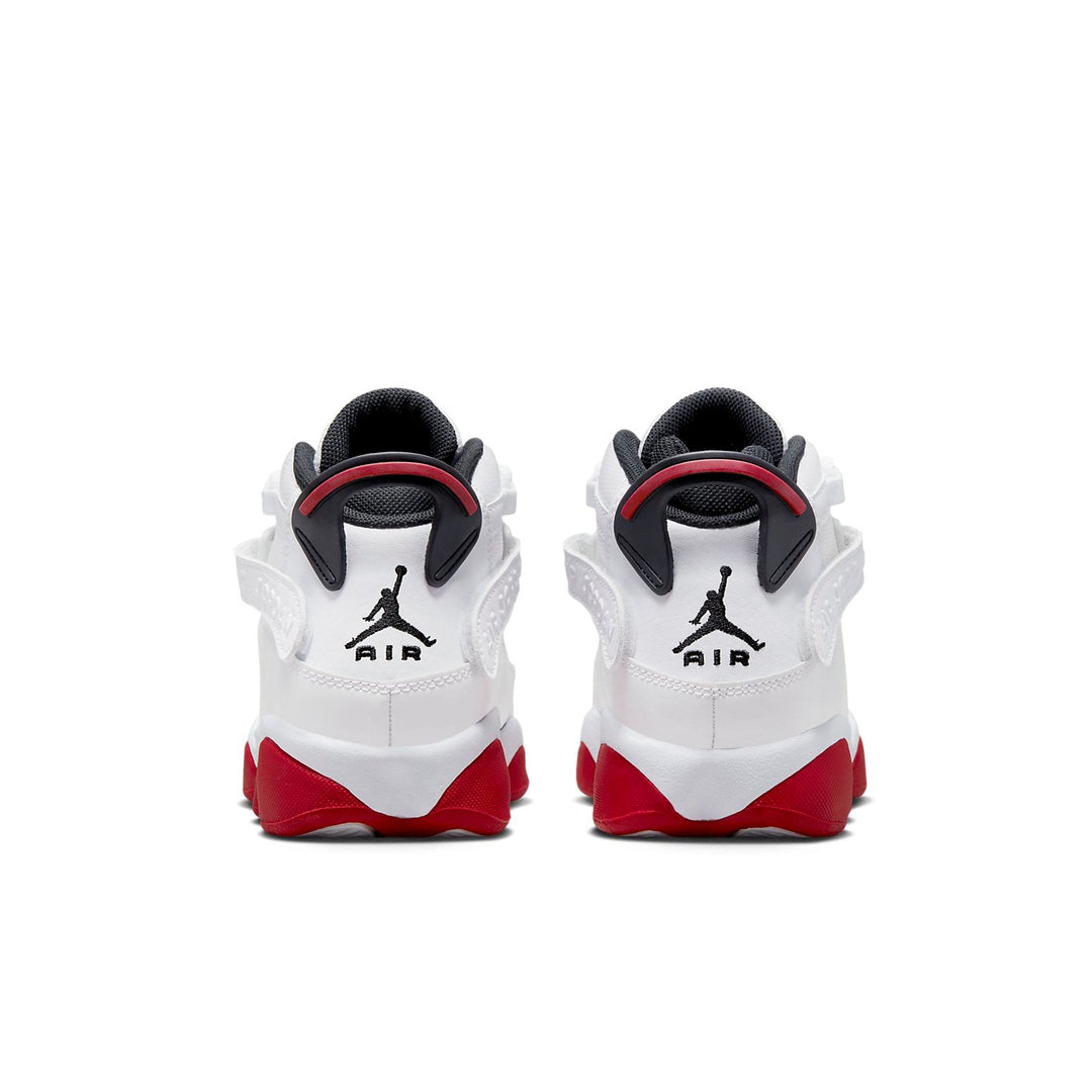 AIR JORDAN 6 RINGS WHITE UNIVERSITY RED GS