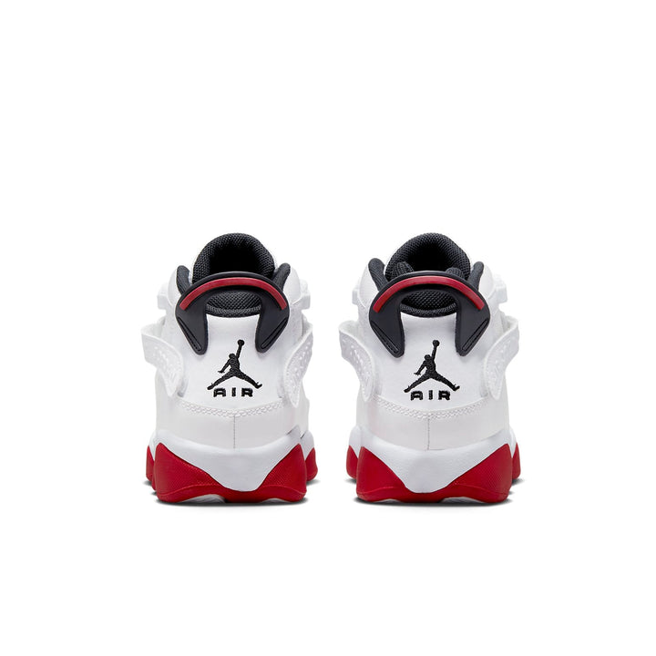 AIR JORDAN 6 RINGS WHITE UNIVERSITY RED GS