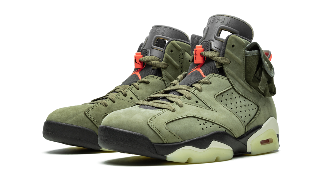 AIR JORDAN 6 X TRAVIS SCOTT MEDIUM OLIVE